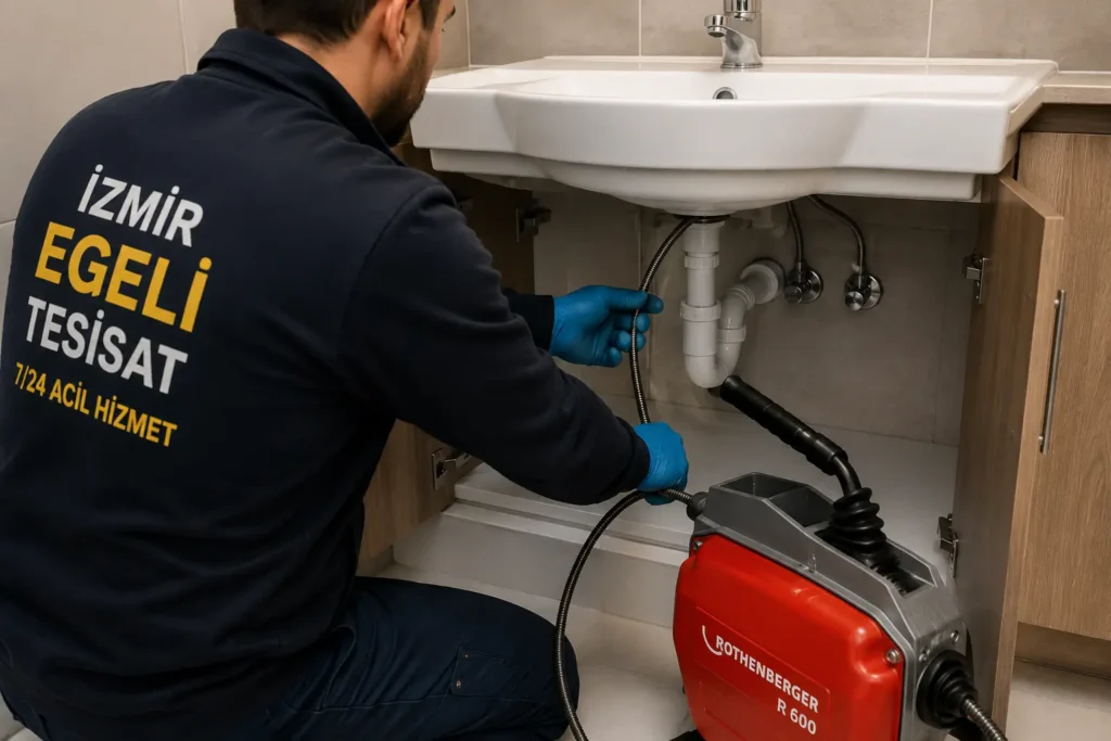 Robotlu Lavabo Tıkanıklığı Açma